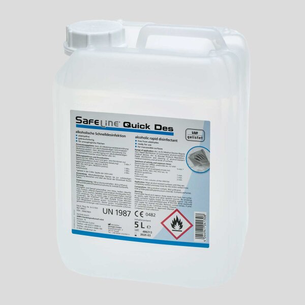 Safeline Flächen Schnellwischdesinfektion 5 Liter