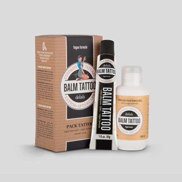 Balm Tattoo Pack Vegan (Aftercare + Waschgel)