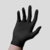 Ampri Nitril-PLA-Handschuhe Nature Gloves - schwarz