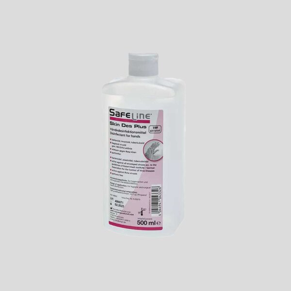Safeline Skin Des Plus 500ml Händedesinfektion