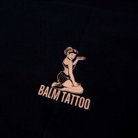 Balm Tattoo Logo T-Shirt - black brown